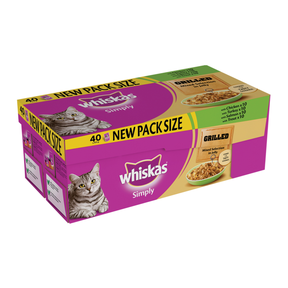 whiskas 40 pack