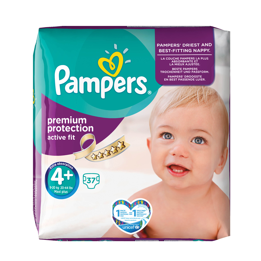 pampers active fit size 4