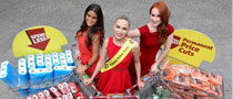 Models pictured at the launch of the Spend Less campaign