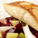 Salmon Darne on a bed of Beetroot