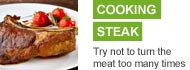 Steak on a plate