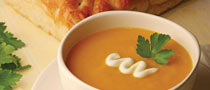 Roasted Carrot and Garlic Soup