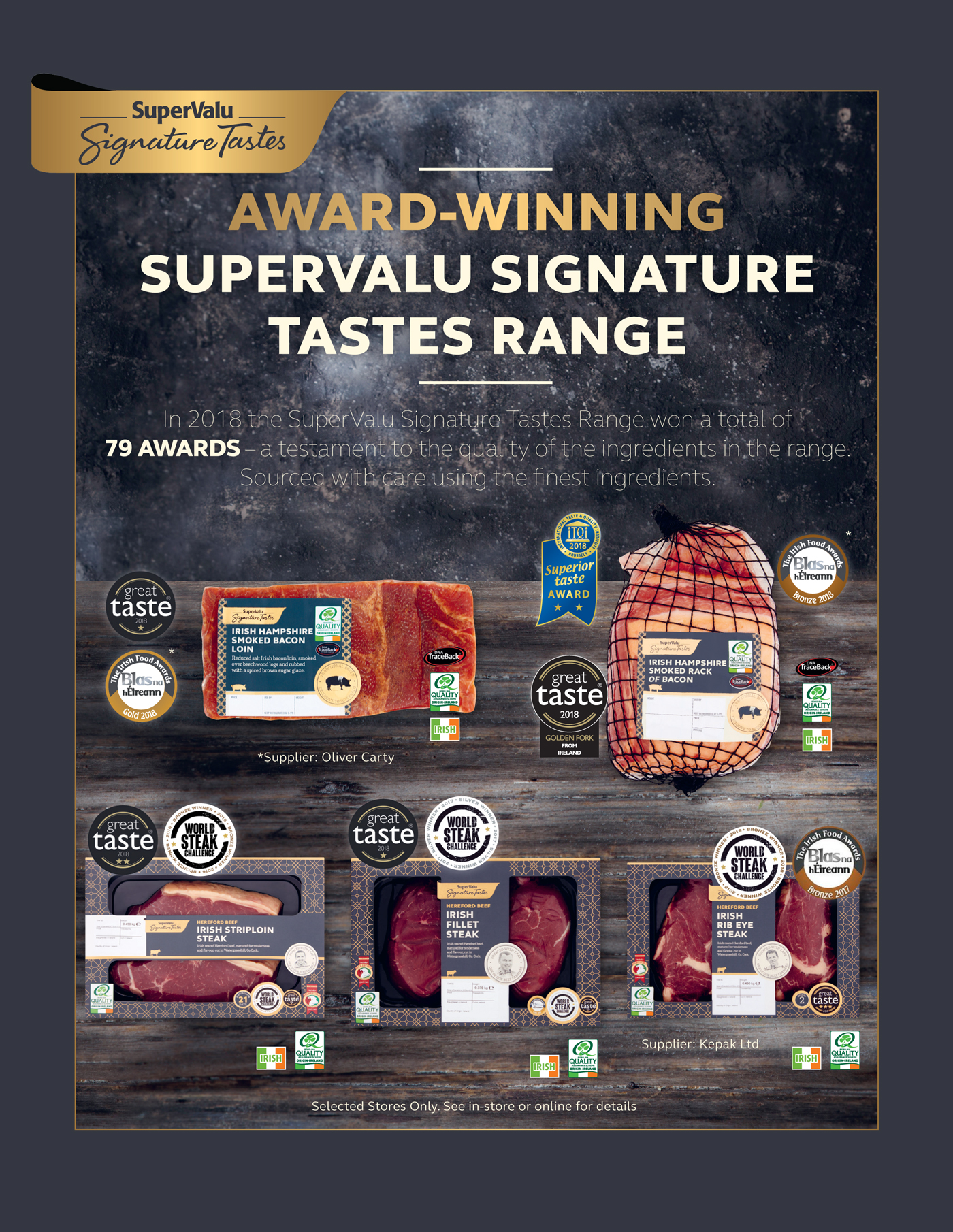 Signature Tastes Award Winning Meats
