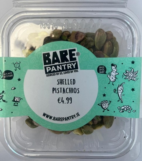 Bare Pantry Shelled Pistachios