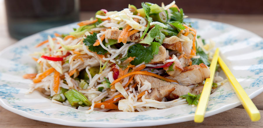 Vietnamese Style Pork Noodle Salad with Sweet Vinaigrette - SuperValu