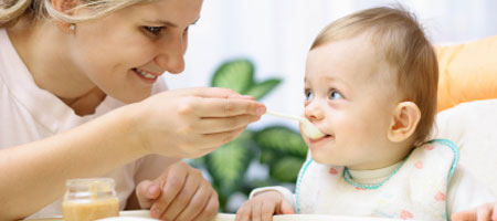 Healthy eating for babies