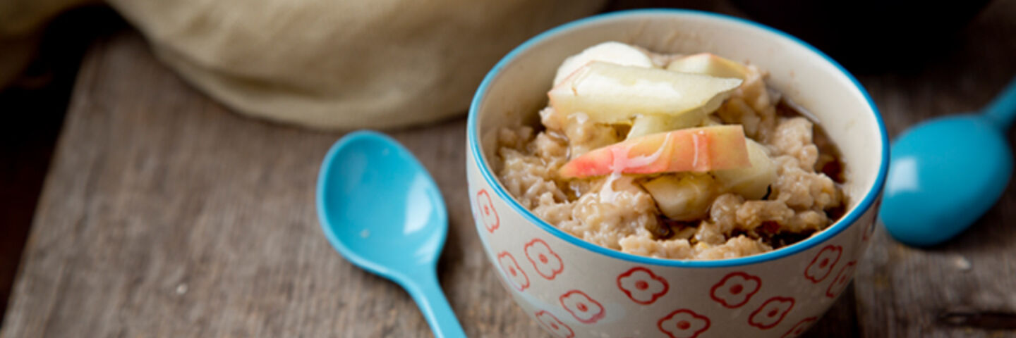Prepare ahead porridge apple banana recipe