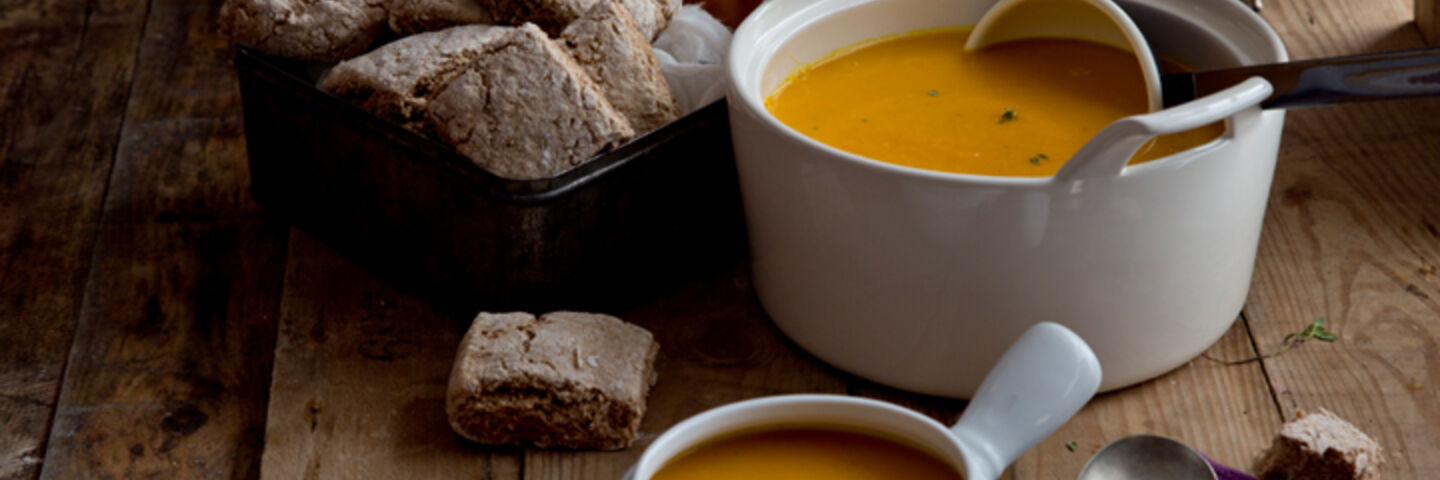 Pumpkin thyme soup recipe