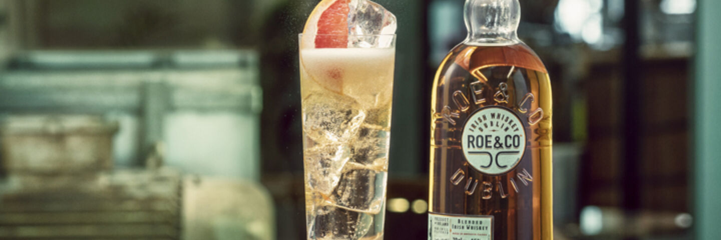 Roe highball cocktail