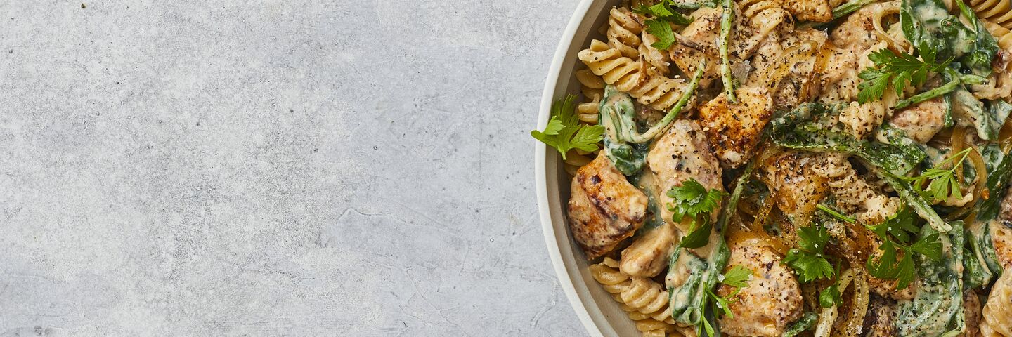 Kevin Dundon Cajun Alfredo Chicken Pasta