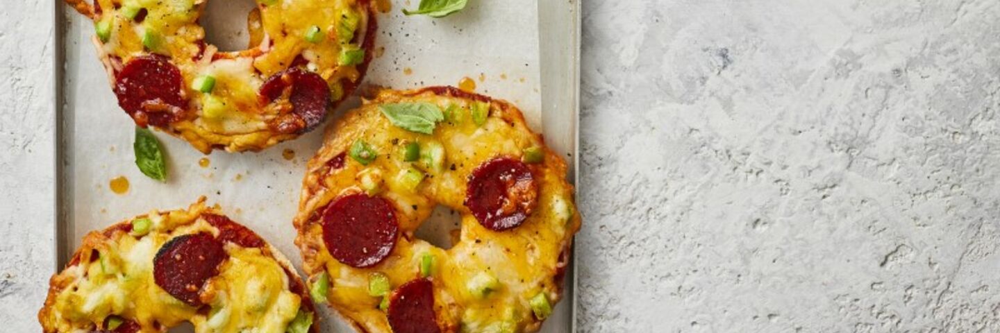 Sarah Butler Air Fryer Pizza Bagels and Lemon and Blueberry Buns