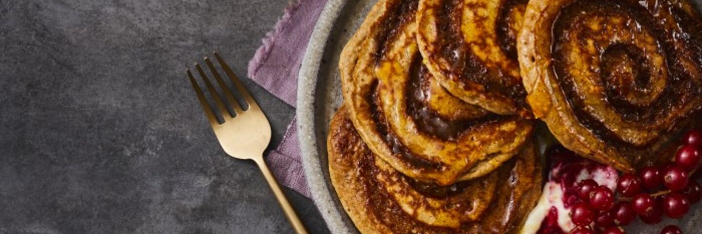 Supervalu realfood easter Jess Murphy Cinnamon Roll pancakes
