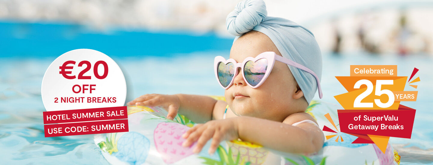 Getaway Breaks Summer Sale 2025 20 euro of 2 night breaks use code SUMMER