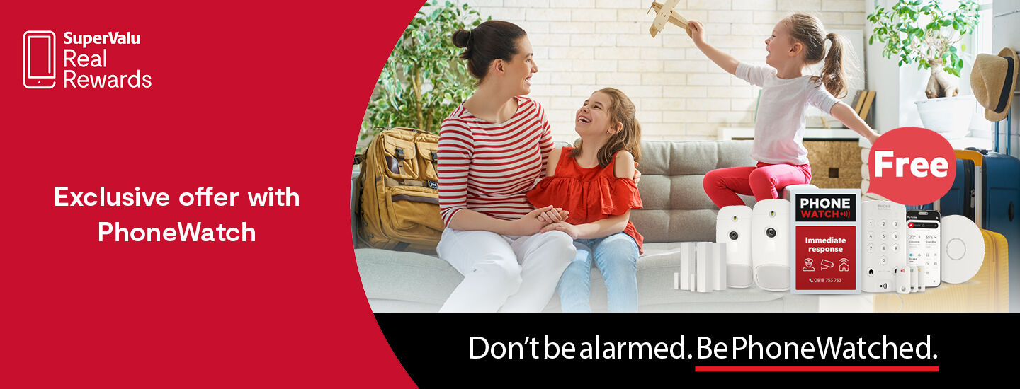 PhoneWatch May Offer - Free Installation and 6-sensor alarm pack