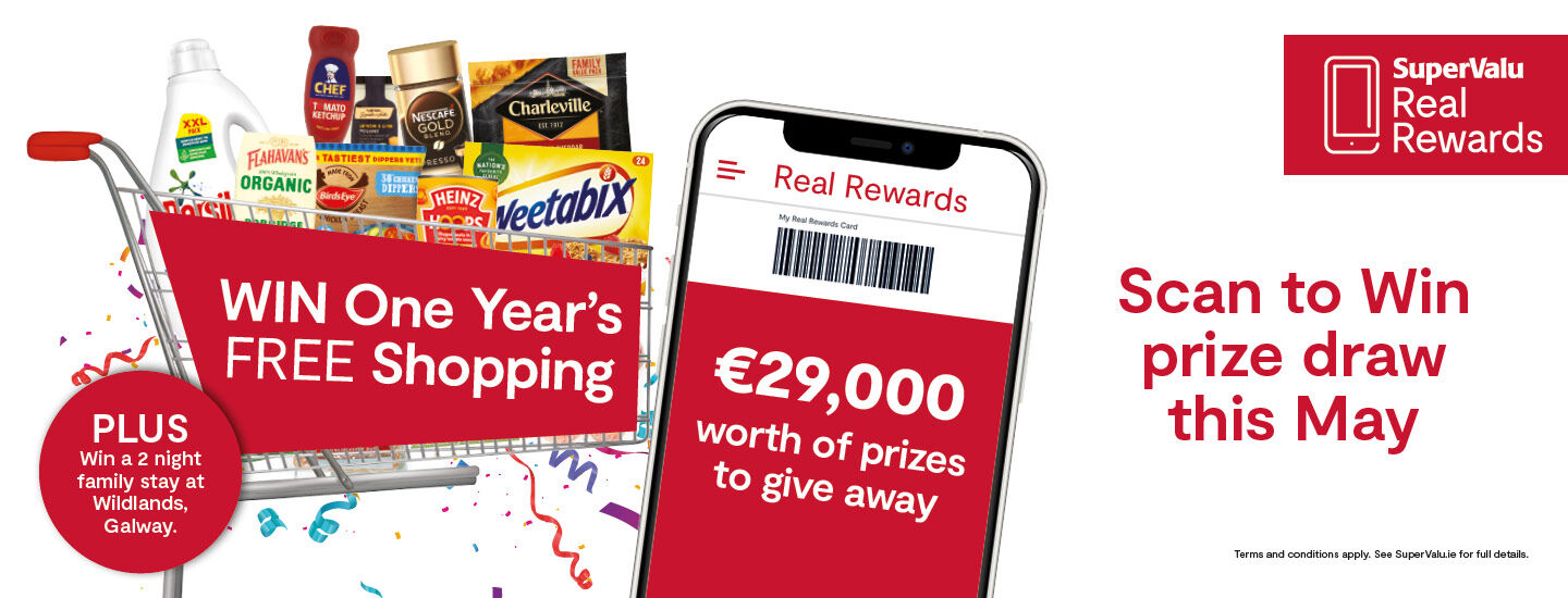 Scan To Win May Prize Draw