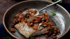 Pan roasted hake recipe