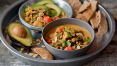 10 minute indian lentil butterben curry recipe