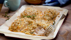 Hake lemon herb crust recipe