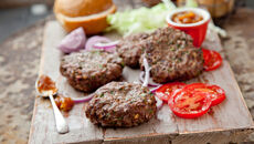 Homemade lamb burgers recipe