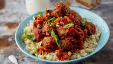 Moroccan meatballs couscous recipe