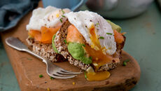 Poached eggs avocado smoked salmon recipe