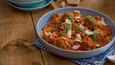 Baked meatballs pesto recipe