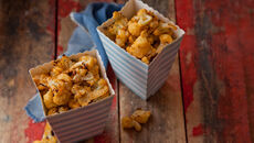 Cheesy cauliflower popcorn recipe