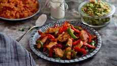 Chicken with mexican rice recipe