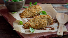 Crispy quinoa chicken recipe