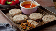Sweet potato falafel cakes recipe