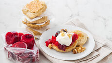 Bressie cardamom banana pancakes