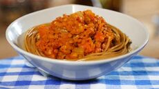 Lentil bolognese recipe
