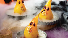 Sharon poached pear
