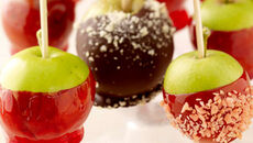 Chocolate & Caramel Candy Apples