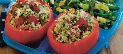 Beef Tomatoes Stuffed with Tabbouleh
