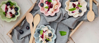 Blueberry Eton Mess