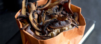 Garlic Mushroom Crisps