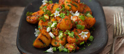 Harissa potato salad