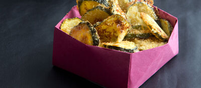 Parmesan Crunch Courgette Crisps