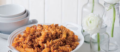Kids Quick Bolognese Sauce with Pasta