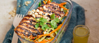 Griddled Chilli, Lime and Lemongrass Turkey Steaks 