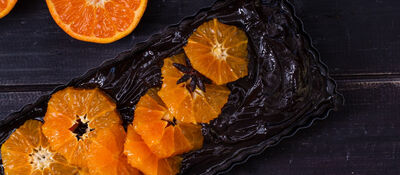 Clemengold chocolate tart