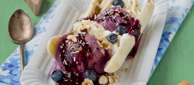 Blueberry ice cream recipe