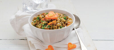 Chunky moroccan harira soup recipe