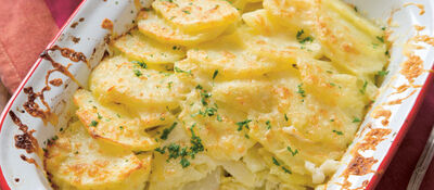 Haddock gratin