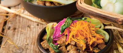 Happy pear vegetarian poke bowl