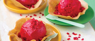 Instant soft serve raspberry ice cream recipe