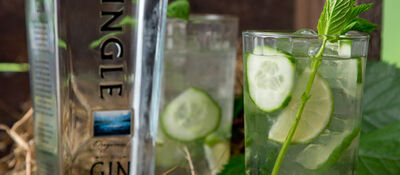 Dingle gin mojito cocktail