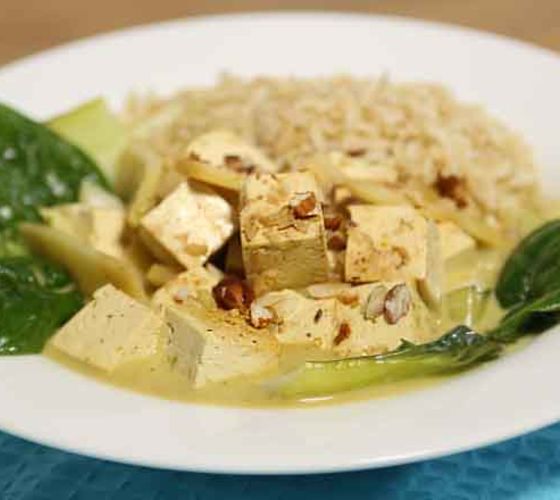 Tofu curry recipe
