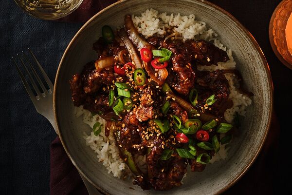 Chef adrian crispy chilli beef